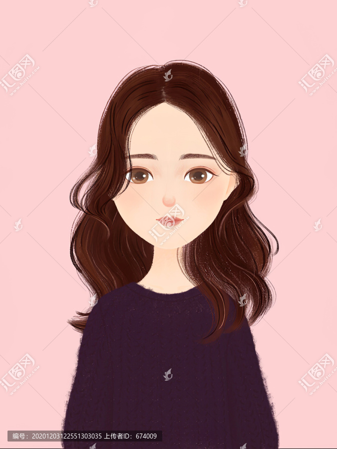卡通女生