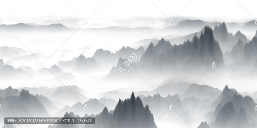 空靈山水畫