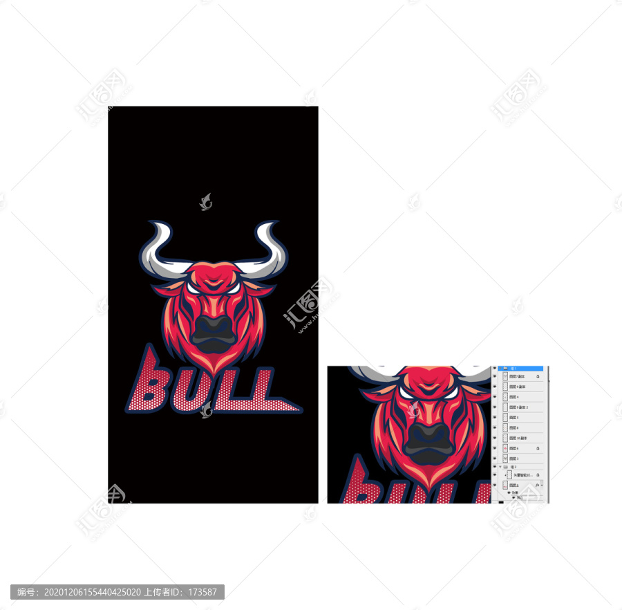 BULL牛氣沖天牛頭卡通手機(jī)殼