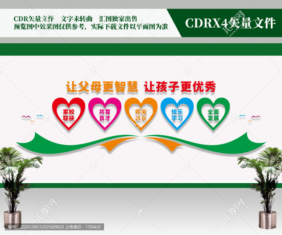 家長學(xué)校文化墻