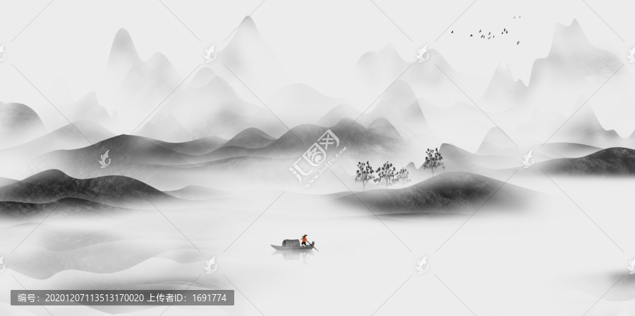 水墨山水
