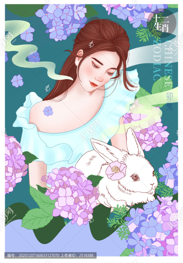 十二生肖插畫