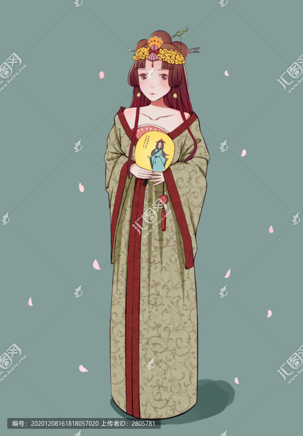 漢服溫婉女子