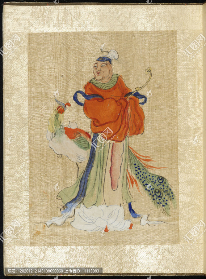 姚文瀚蟠桃八仙會(huì)圖冊何仙姑