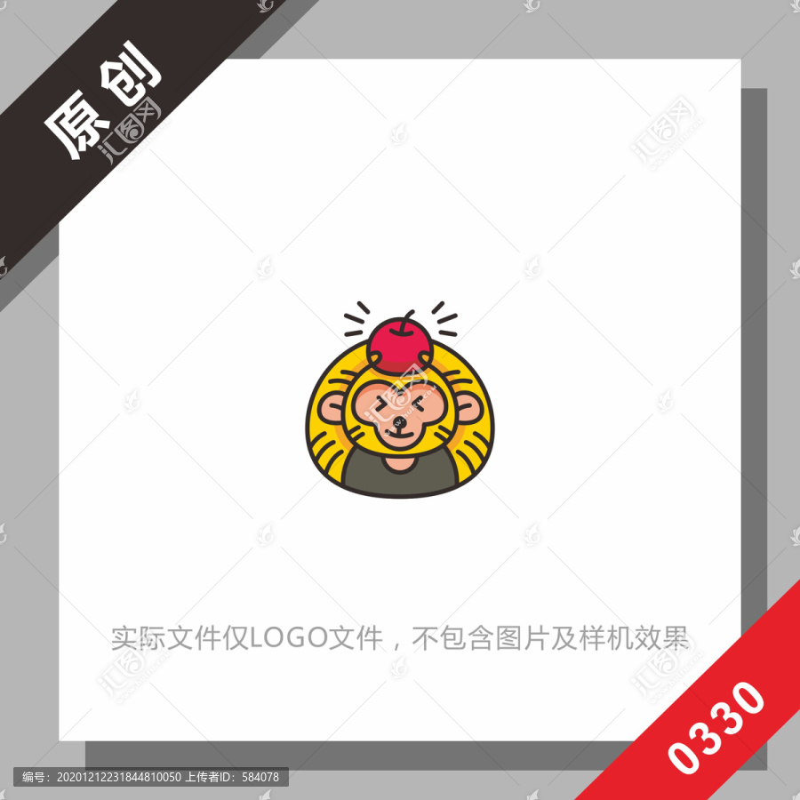 黑标系列猴子logo