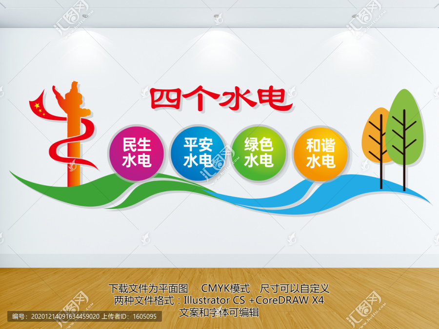 四個水電
