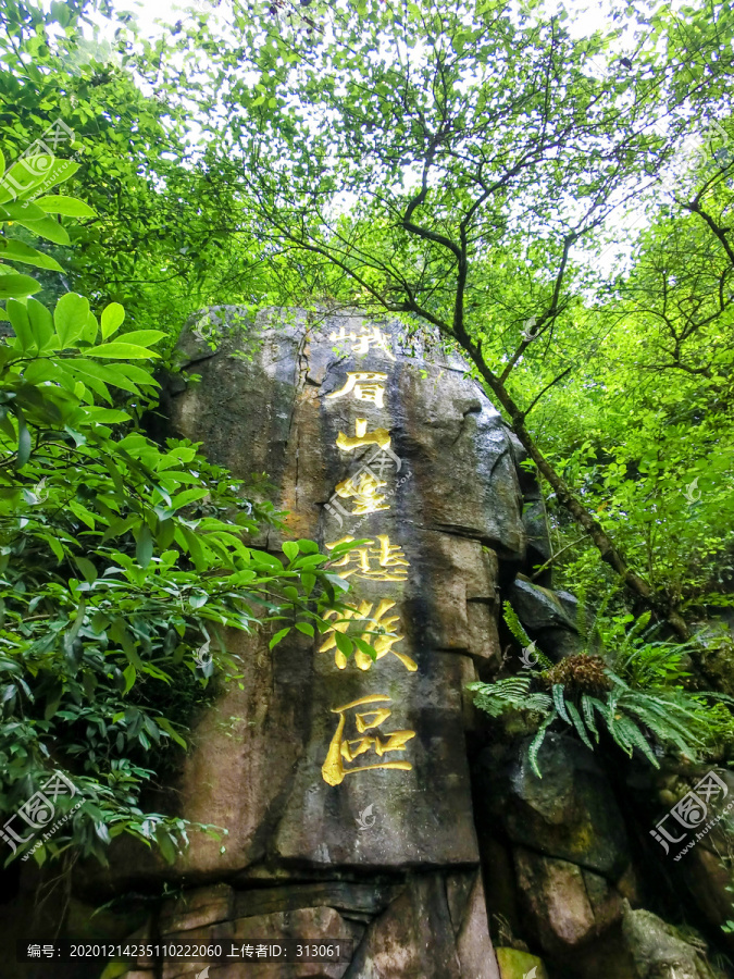 峨眉山生态猴区