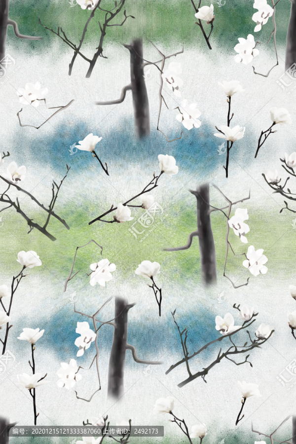 玉蘭數(shù)碼花型