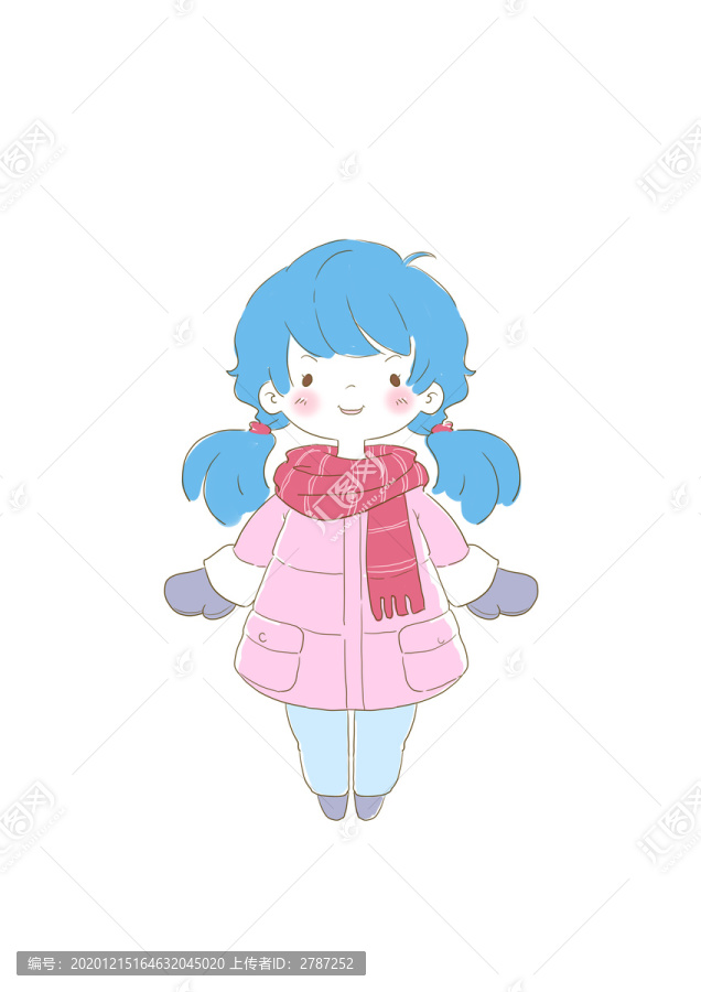 卡通女孩