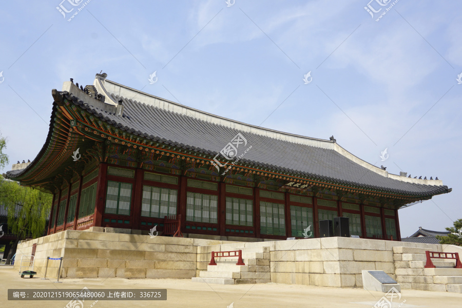 韩国景福宫修政殿