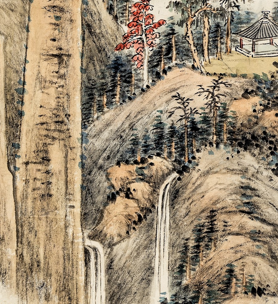 錢維城廬山高圖