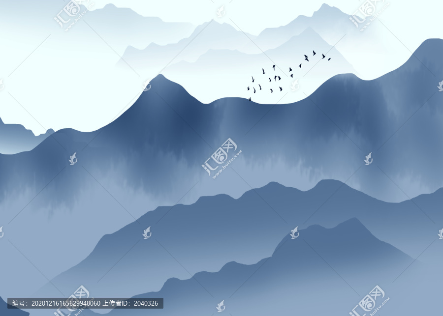 新中式山水