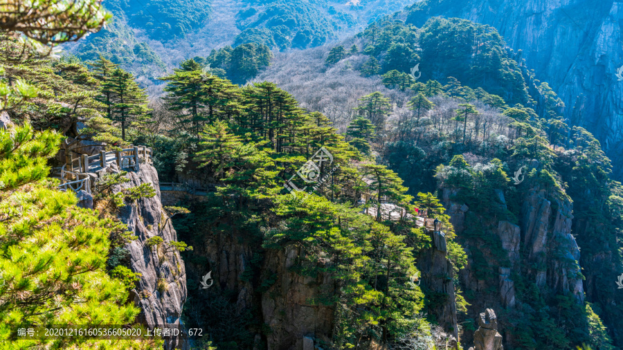 黄山排云亭风光