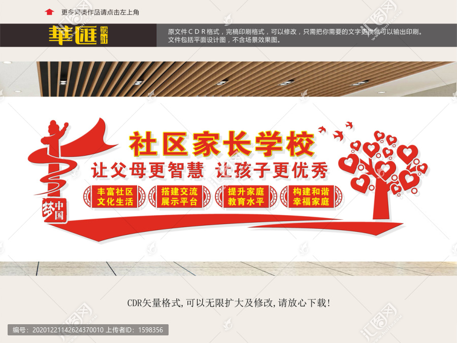 家庭教育學(xué)校展板