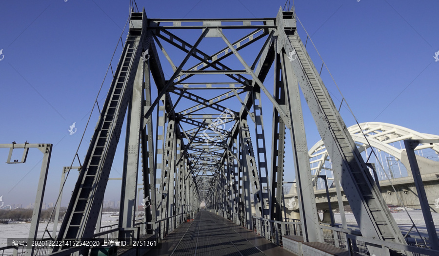哈尔滨中东铁路大桥博物馆观光桥