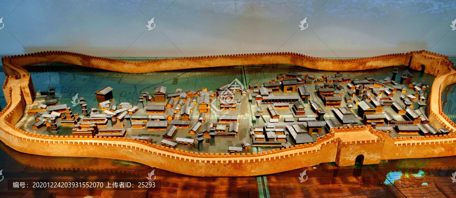 古代永川城模型