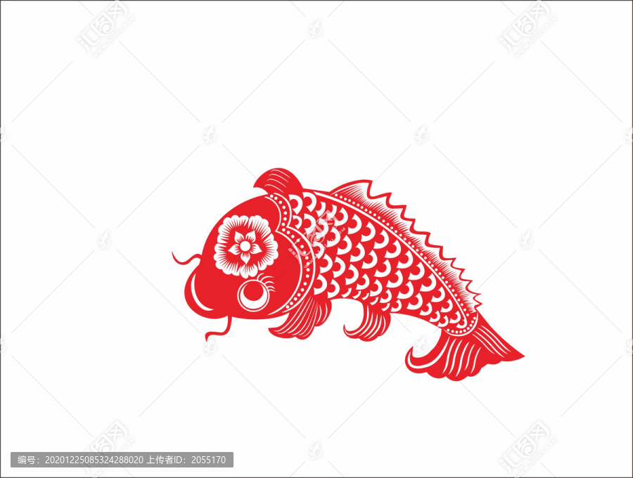 剪紙魚