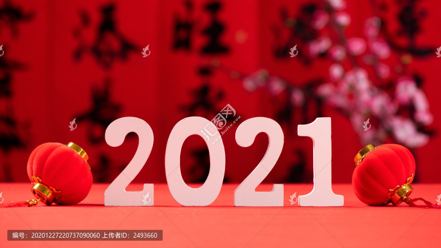 2021新年春节背景