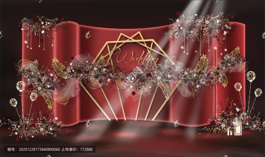 紅金婚禮