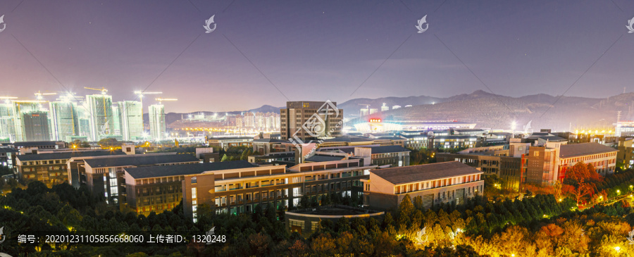 师大校园夜景