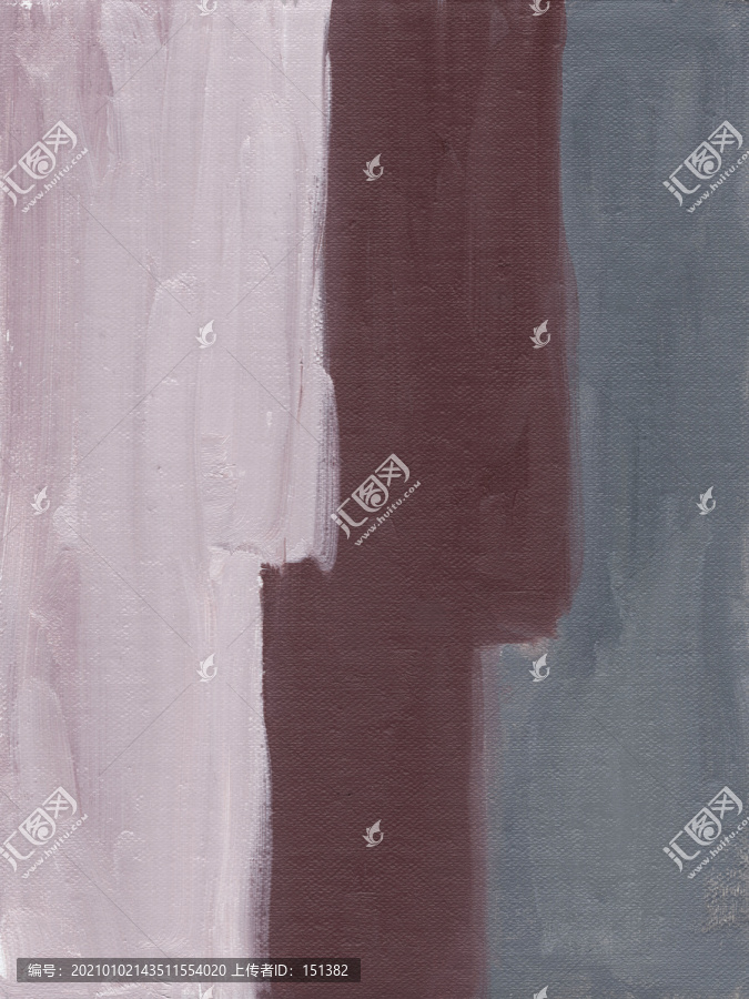 紫色北欧风抽象装饰画
