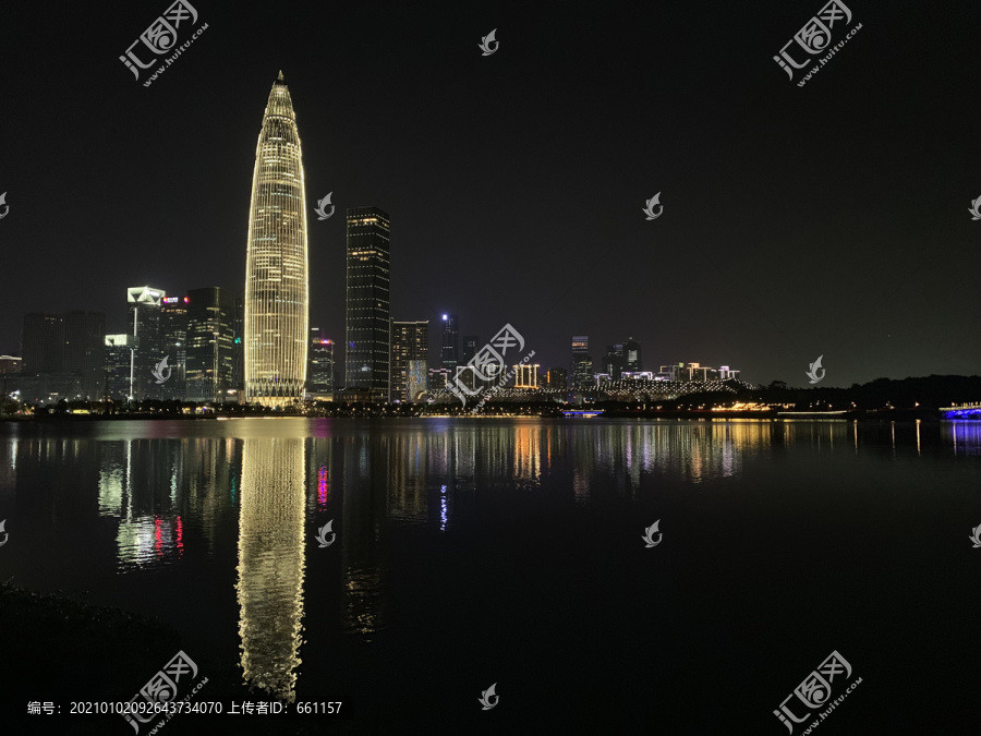 深圳人才公园夜景