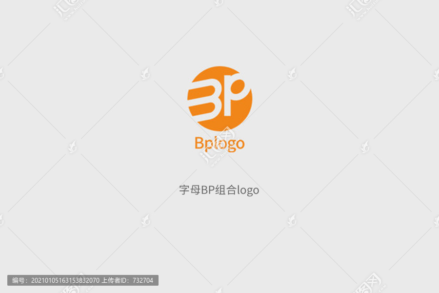 字母BP標志