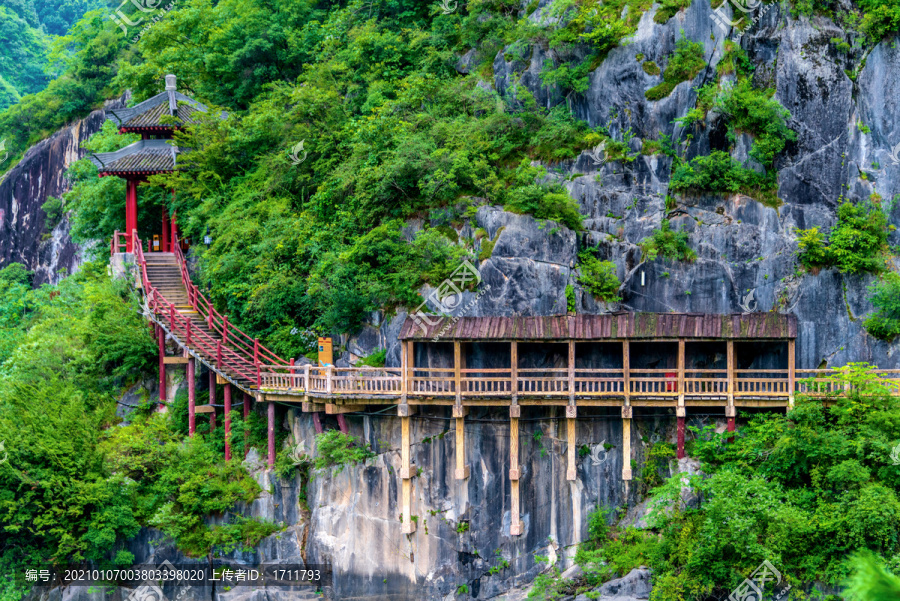 中国陕西汉中石门栈道风景区