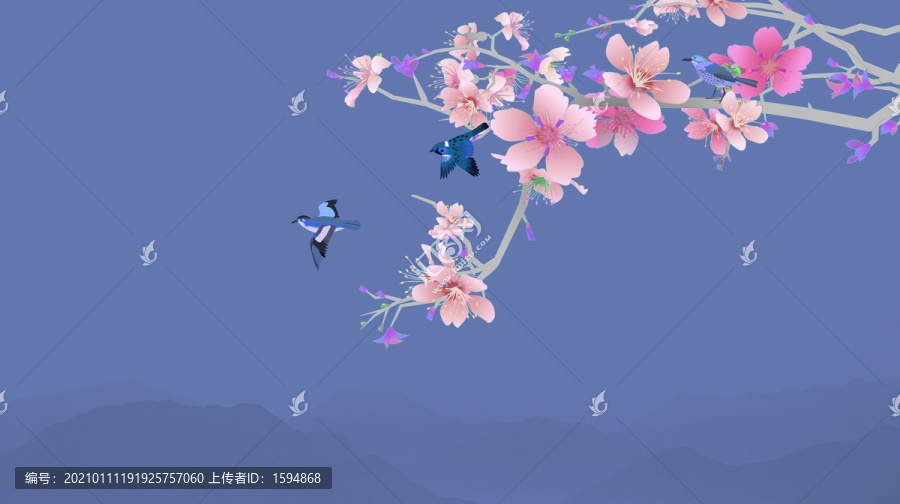工筆花鳥圖