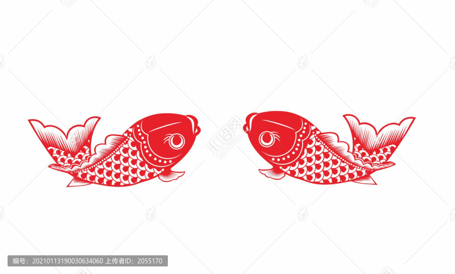 剪紙魚
