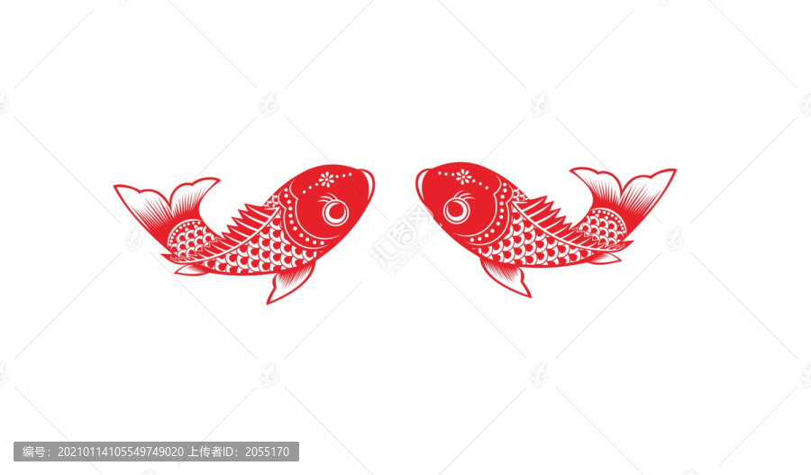 剪紙魚