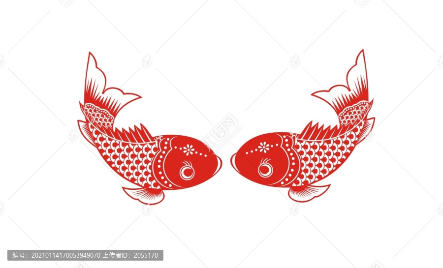 剪紙魚