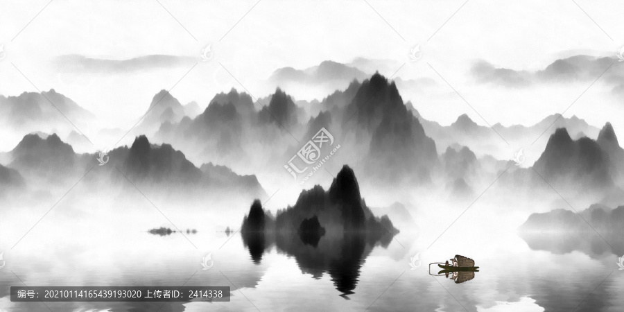 一人獨(dú)釣一江秋