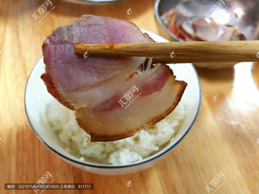 香喷喷蒸腊肉