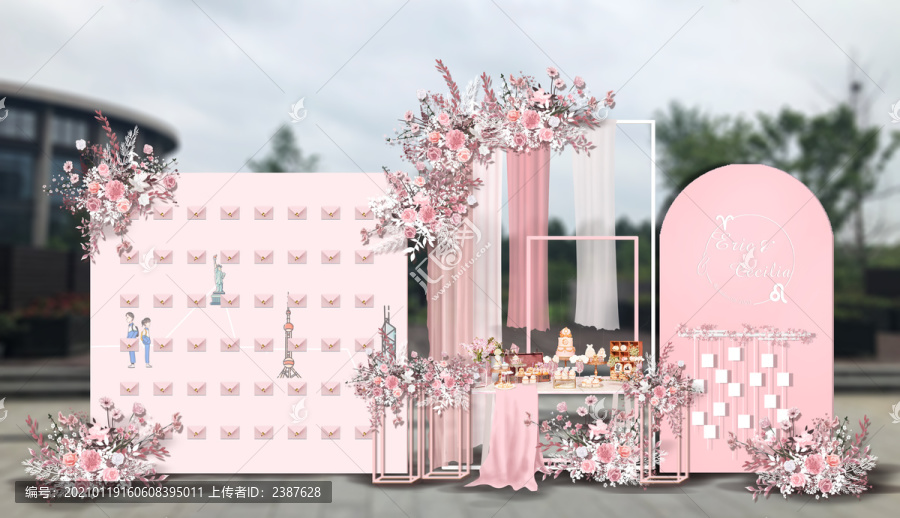粉色展示區(qū)