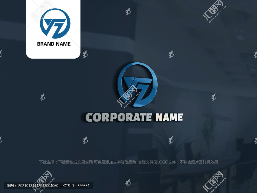YZN字母LOGO