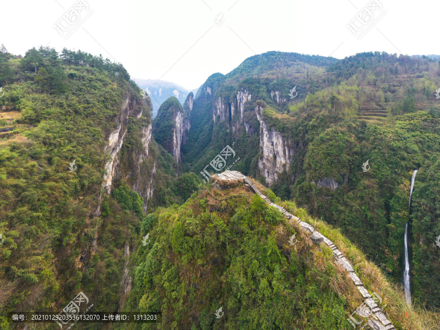 湖南湘西矮寨德夯景区