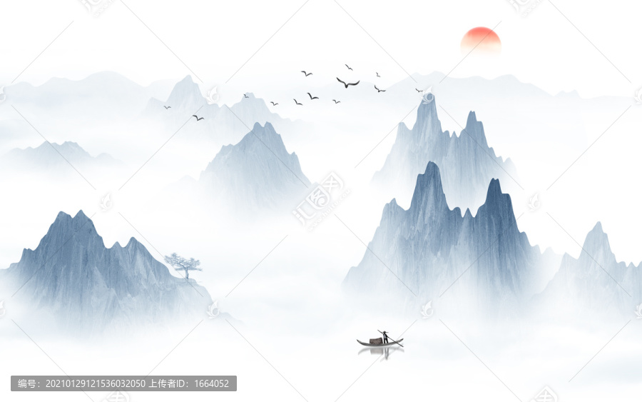 意境山水畫