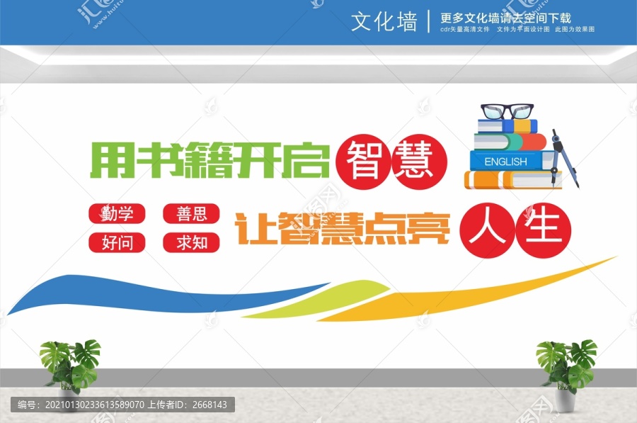 閱讀文化墻