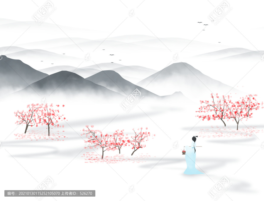 古風(fēng)山水畫