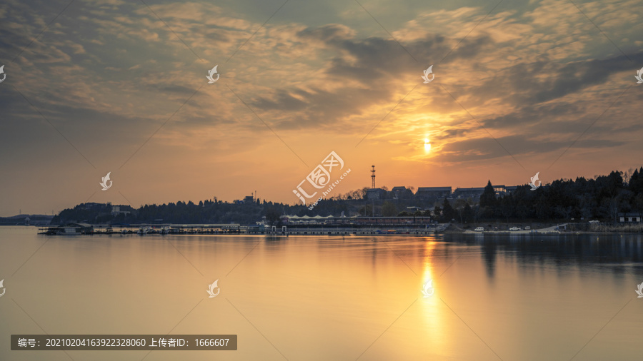 仙海湖风光