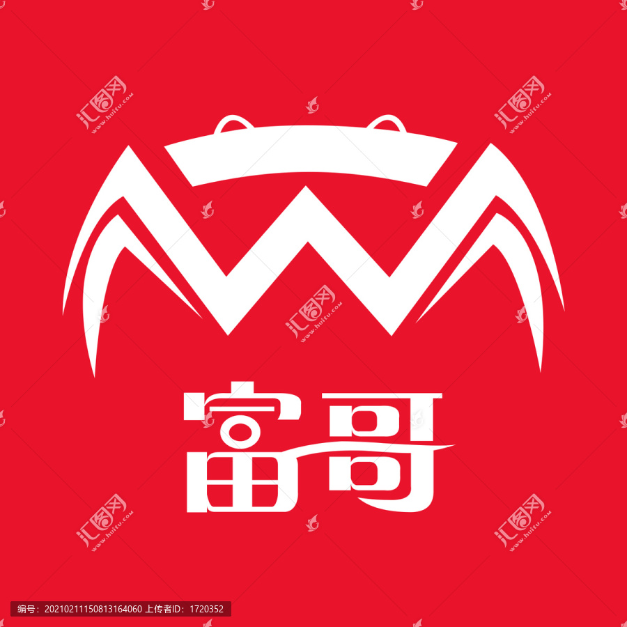 大闸蟹logo