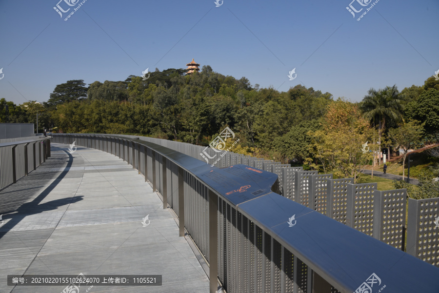民法公园不锈钢栈桥