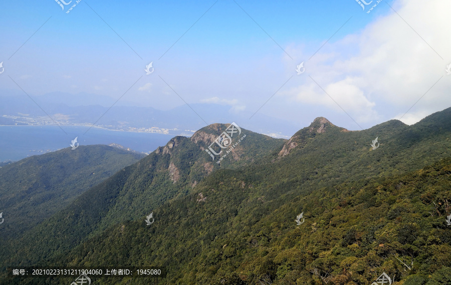 七娘山峦