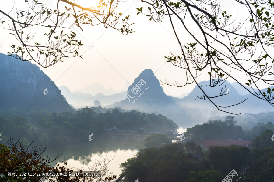 柳州龙潭公园晨景