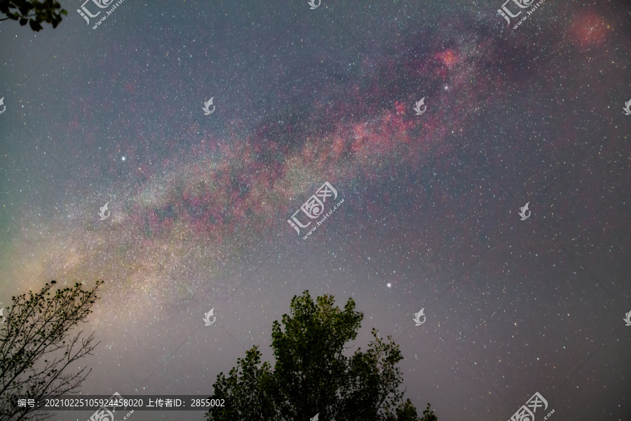 天鹅座银河星野