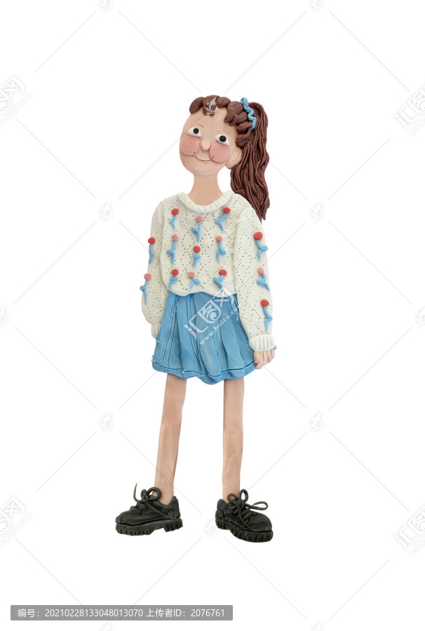 女孩插畫