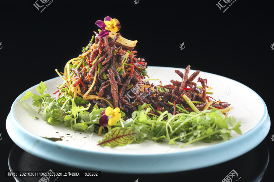 干香牛肉絲