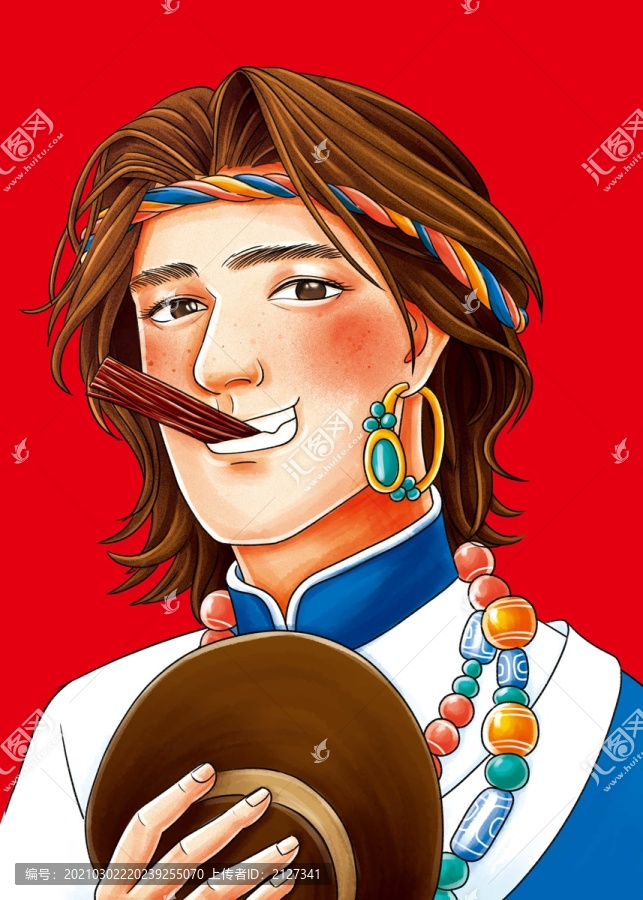 藏族男孩