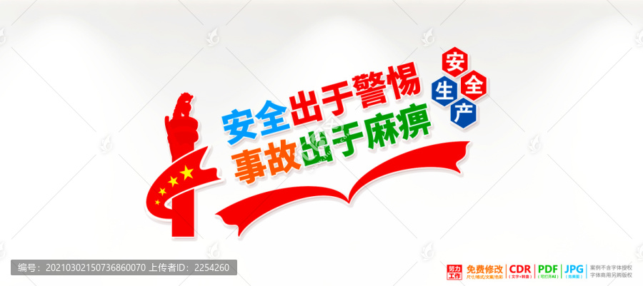 安全生產(chǎn)樓道文化墻